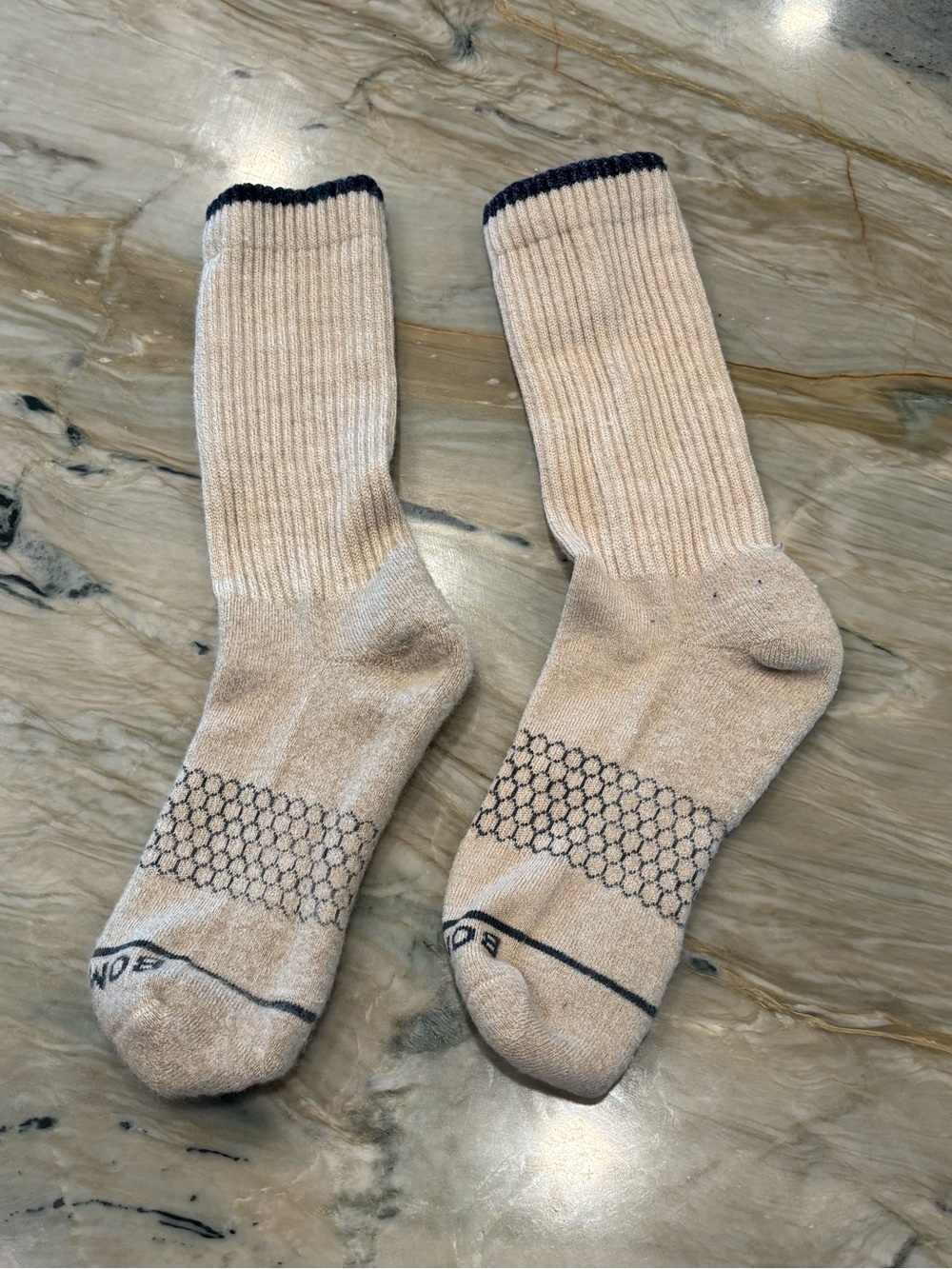 Bombas Merino Wool Blend Calf Socks, Latge